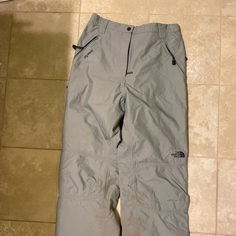 Grey North Face Women’s HyVent Ski/Snow Pants